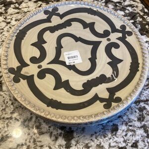 COPY - GG collection set of 4 NWT taupe salad plates Gorgeous! $91.95